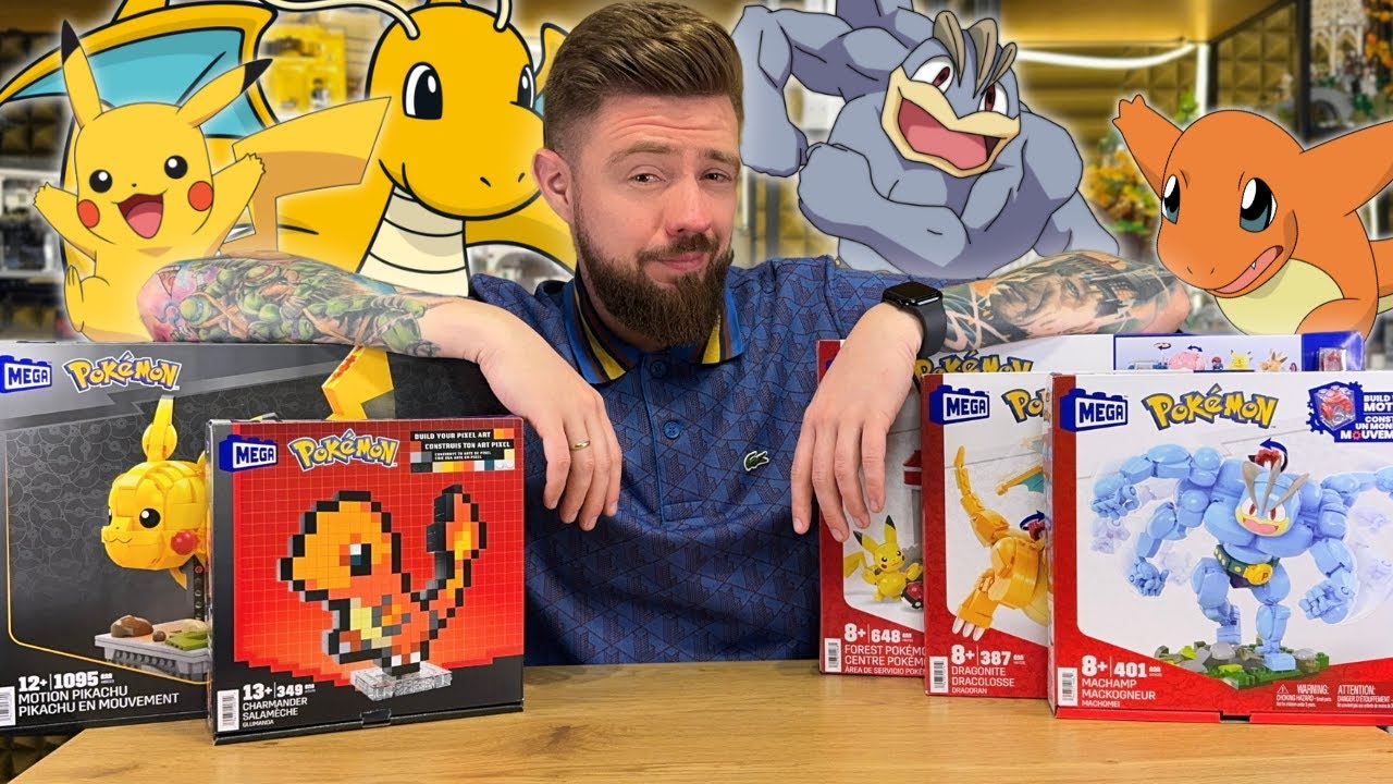 MEGA PRZYGODA Z POKEMONAMI Z KLOCK&Oacute;W!🫢