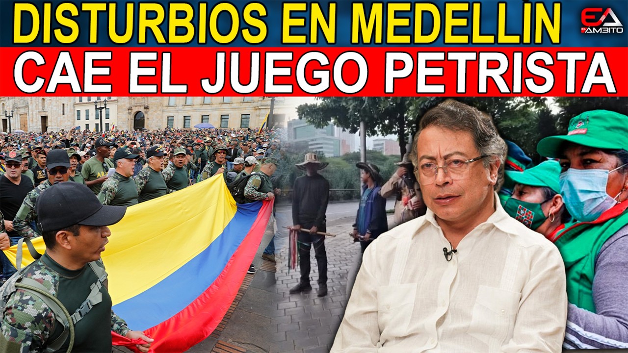 COLOMBIA CONTRA LA MINGA INDÍGENA DE PETRO Y CEPEDA🔹