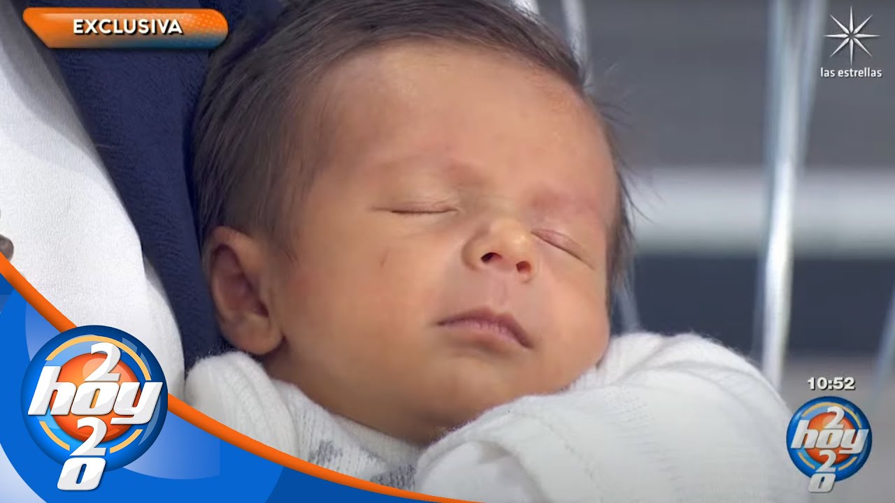 ¡Mariana Echeverría presenta en exclusiva a su hijo Lucca! | Hoy