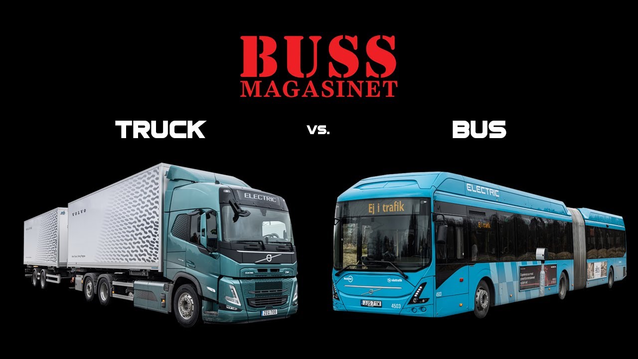 VOLVO 7900 Electric Vs. VOLVO FM Electric