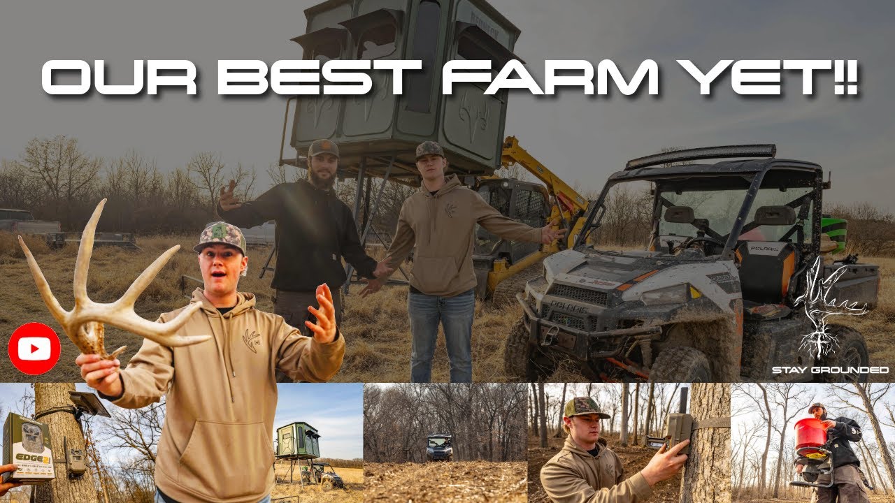 WE WENT A LITTLE OVERKILL ON THIS 40 ACRE FARM!!