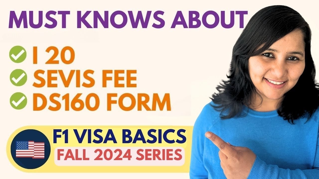 ✨F1 VISA for Fall 24' -  Latest updates and changes in I20, SEVIS, DS160 form & USA Visa portal🇺🇸🎓