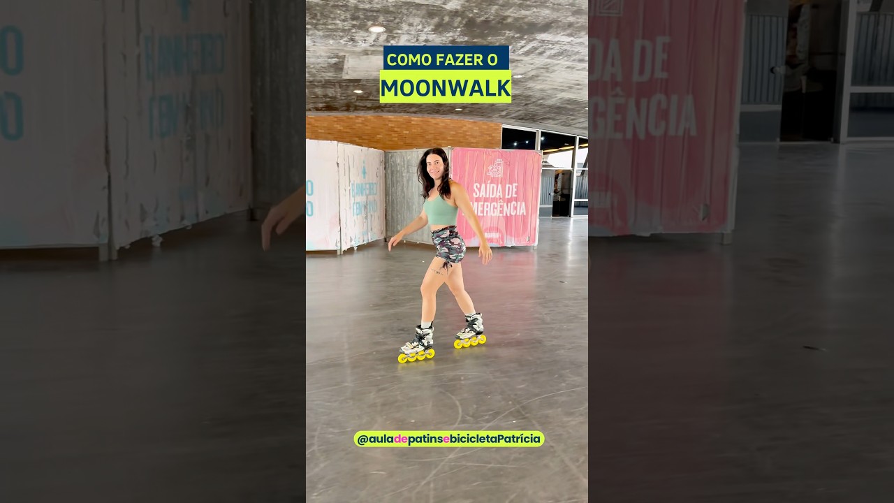 Como fazer moonwalk de patins Inline