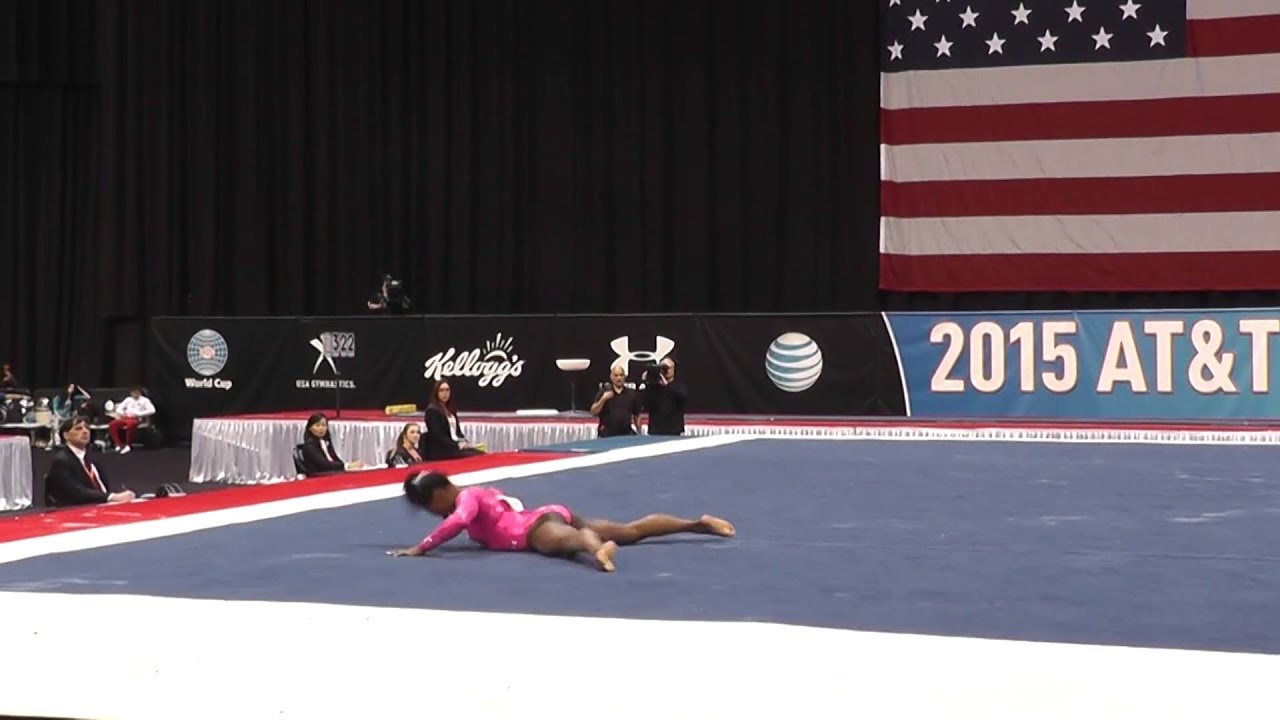 Simone Biles (USA) – Floor Exercise – 2015 AT&T American Cup