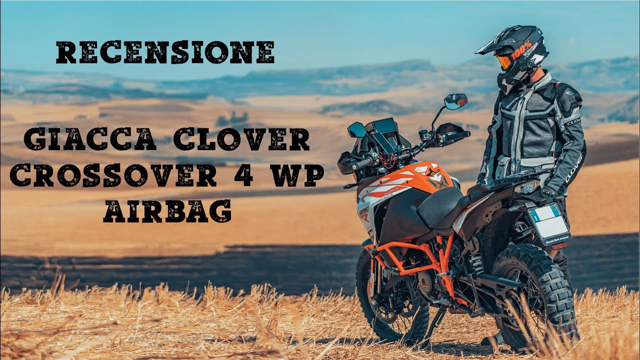 GIACCA DA MOTO QUATTRO STAGIONI, CLOVER CROSSOVER 4 WP AIRBAG