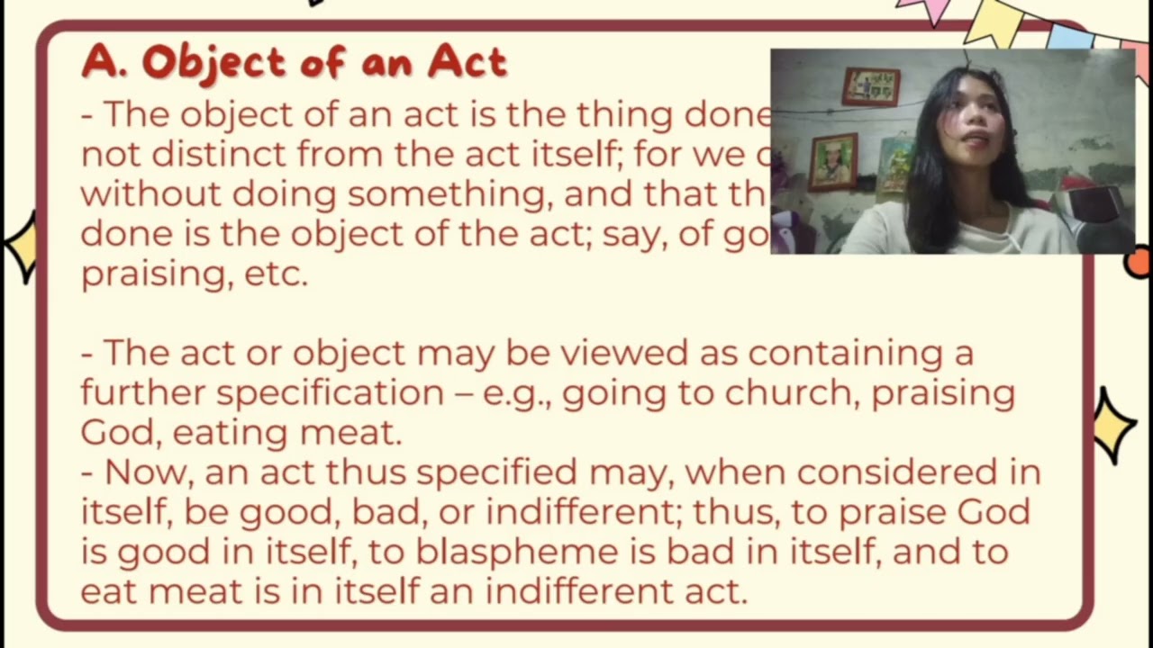 VIDEO REPORTING IN ETHICS BY GROUP 6 