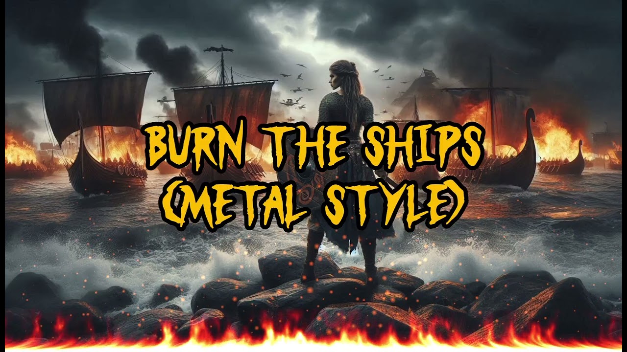 Burn the Ships (Metal Style)#pagan #vikings #Wolf #viral #viralvideo  #music #viral #viralvideos