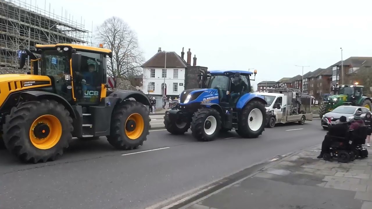 Farmers Protest in Canterbury