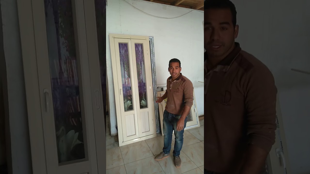 Pvc باب منطبق