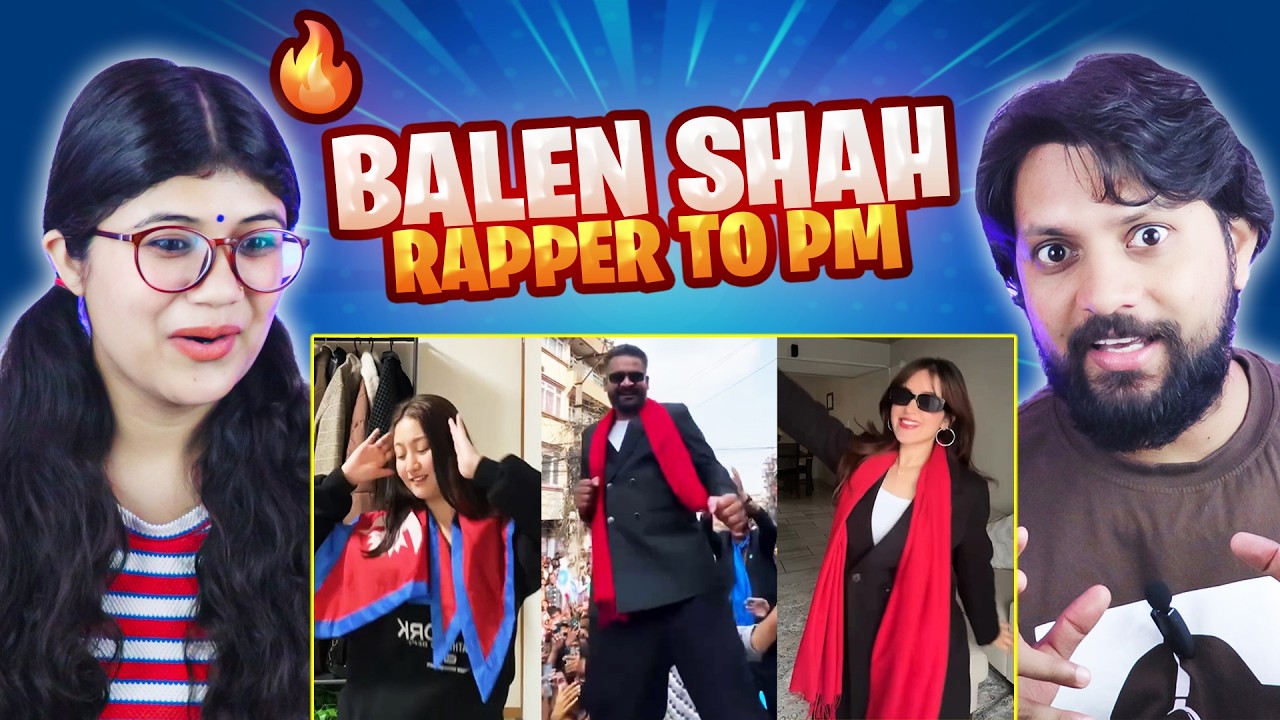 Nepal Rapper PM 😎🔥 | Balen Shah Flex is REAL! 🇳🇵 Reaction