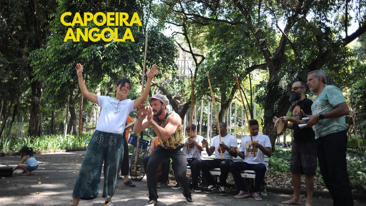 Roda de Capoeira Angola no Parque Municipal em BH