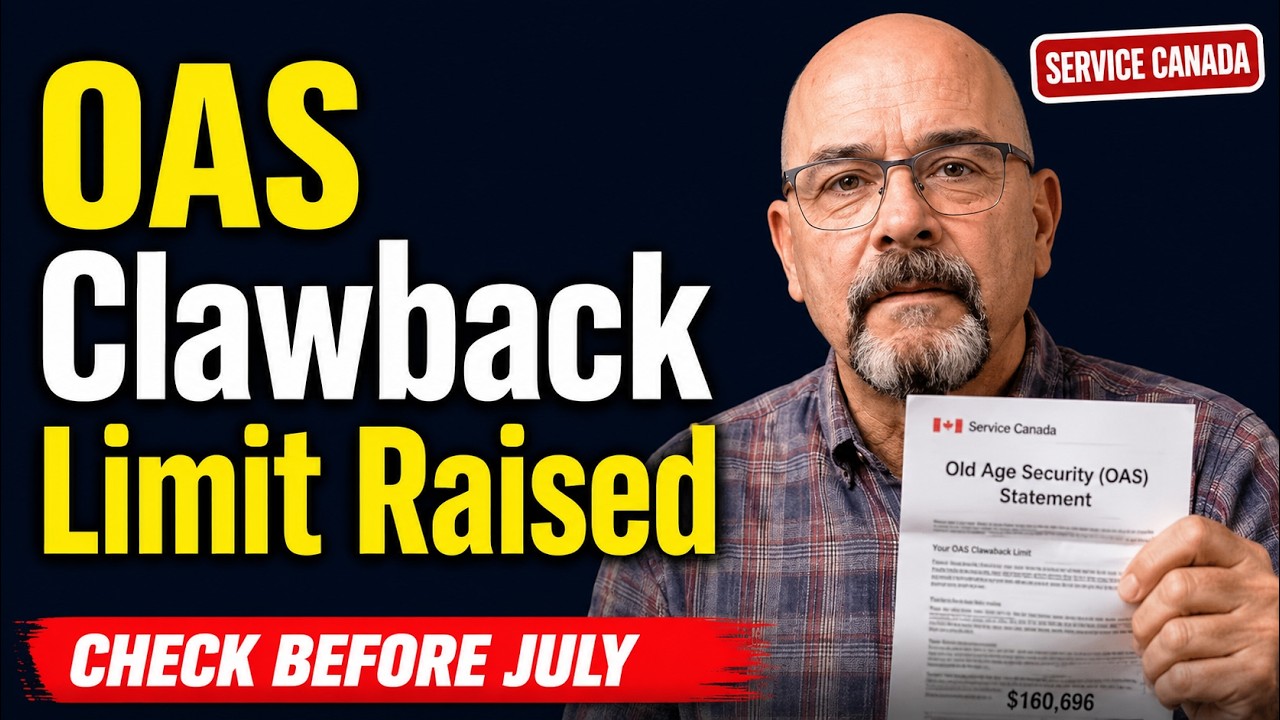 ℹ️ Canadian Seniors 75+ &mdash; Your OAS Clawback Limit Is Now $160,696