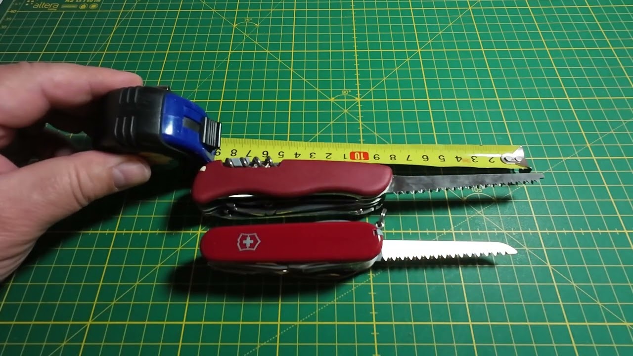 Victorinox Swiss Champ vs. Work Champ - A Compact Comparison