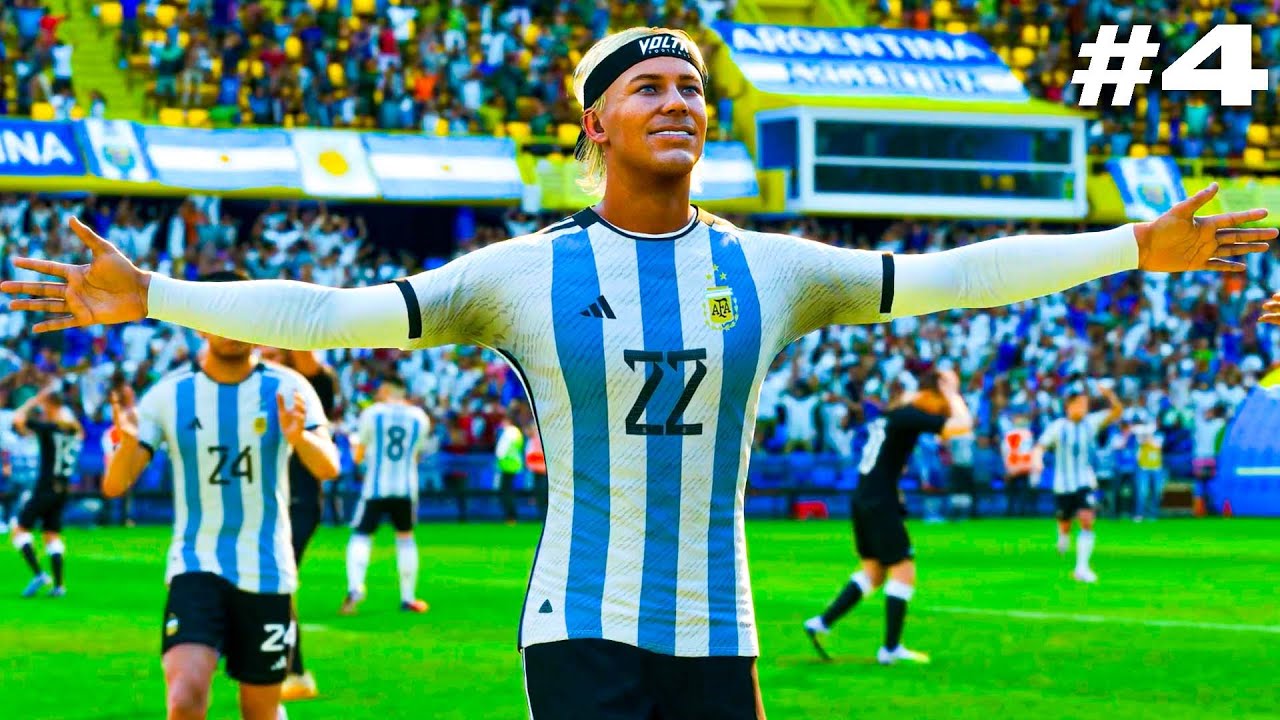 BRUTAL DEBUT DE ÓLIVER CON ARGENTINA | MODO HISTORIA JUGADOR EAFC 24 #4