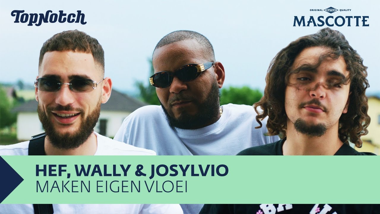 HEF, JOSYLVIO & Wally maken eigen vloeitje | Mascotte Draait Door