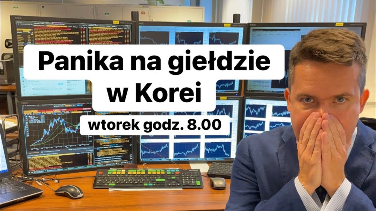 😡Panika na giełdzie w Korei😡