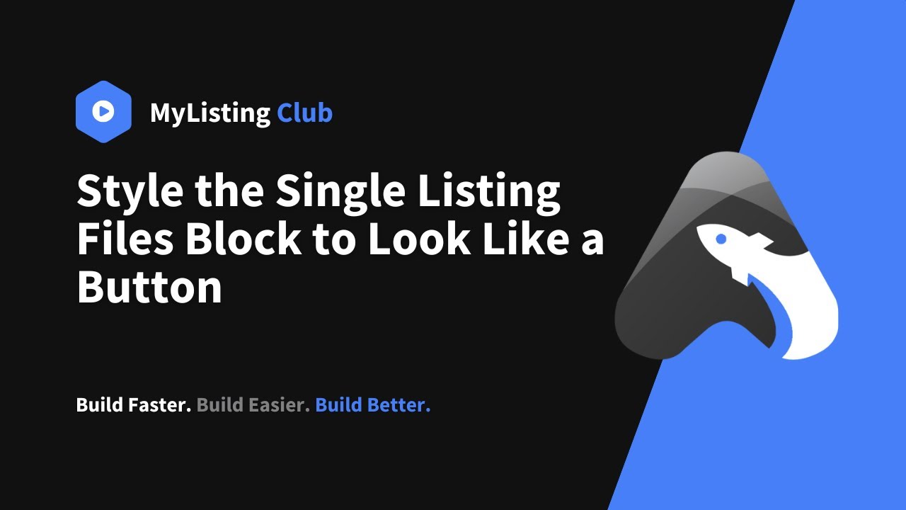 MyListing Tutorial: Style the Single Listing Files Block to Look Like a Button