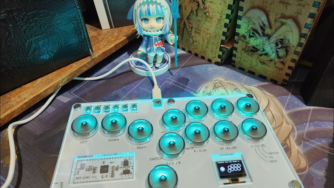 Hitbox Aliexpress RGB económica