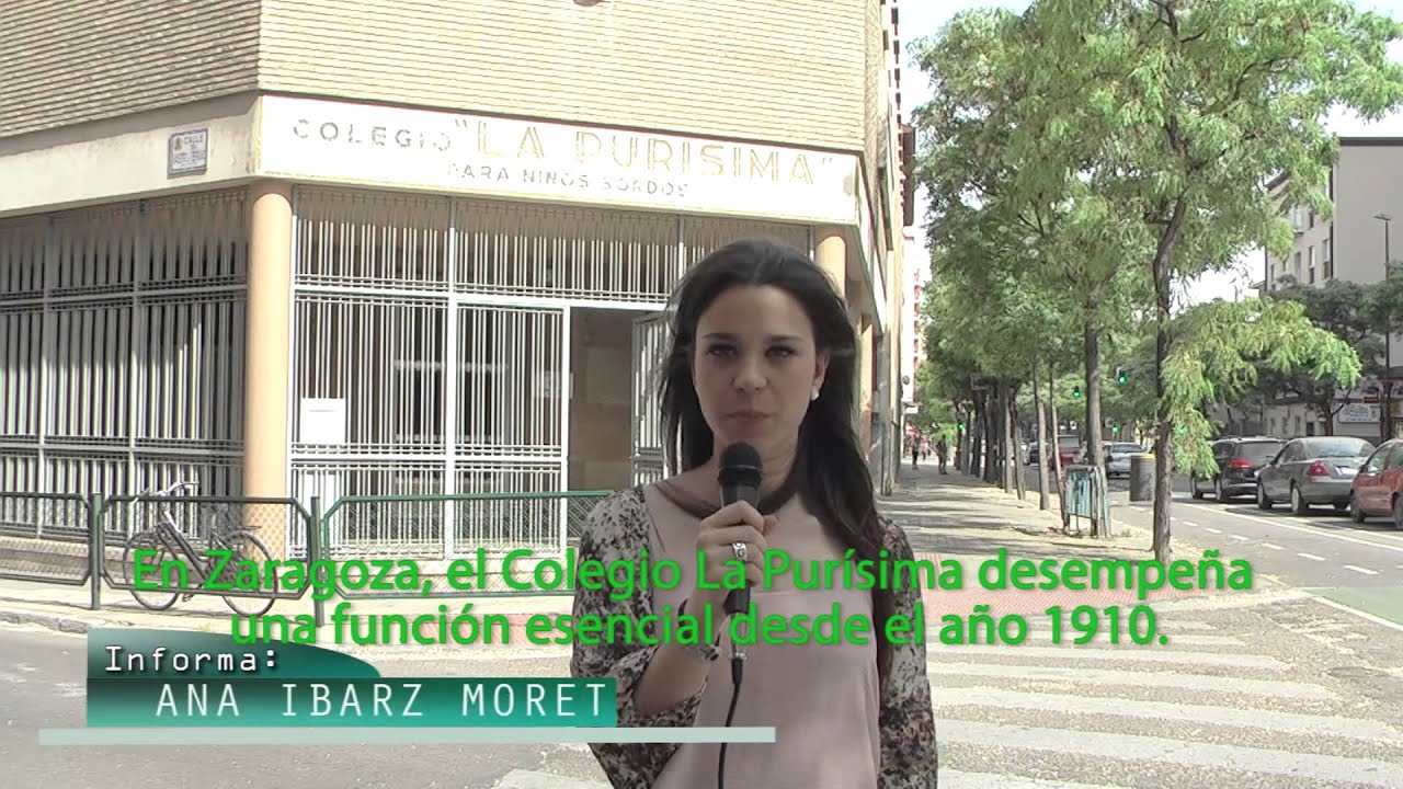 reportaje ANA IBARZ Colegio La Purísima Zaragoza