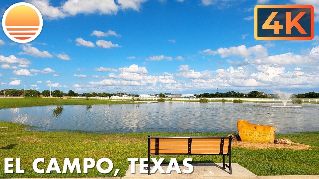El Campo, Texas! Drive with me through a Texas town!