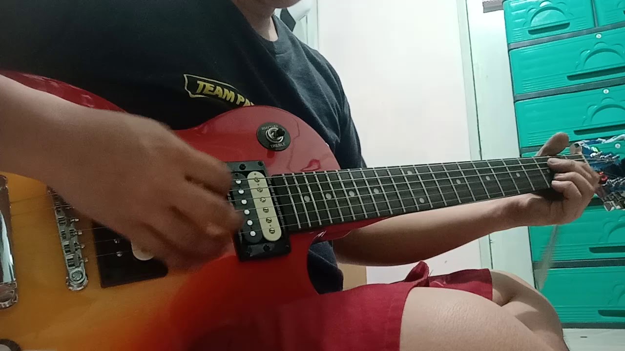 Epiphone Studio LT demo after setup ( clean vs dist soundcheck )