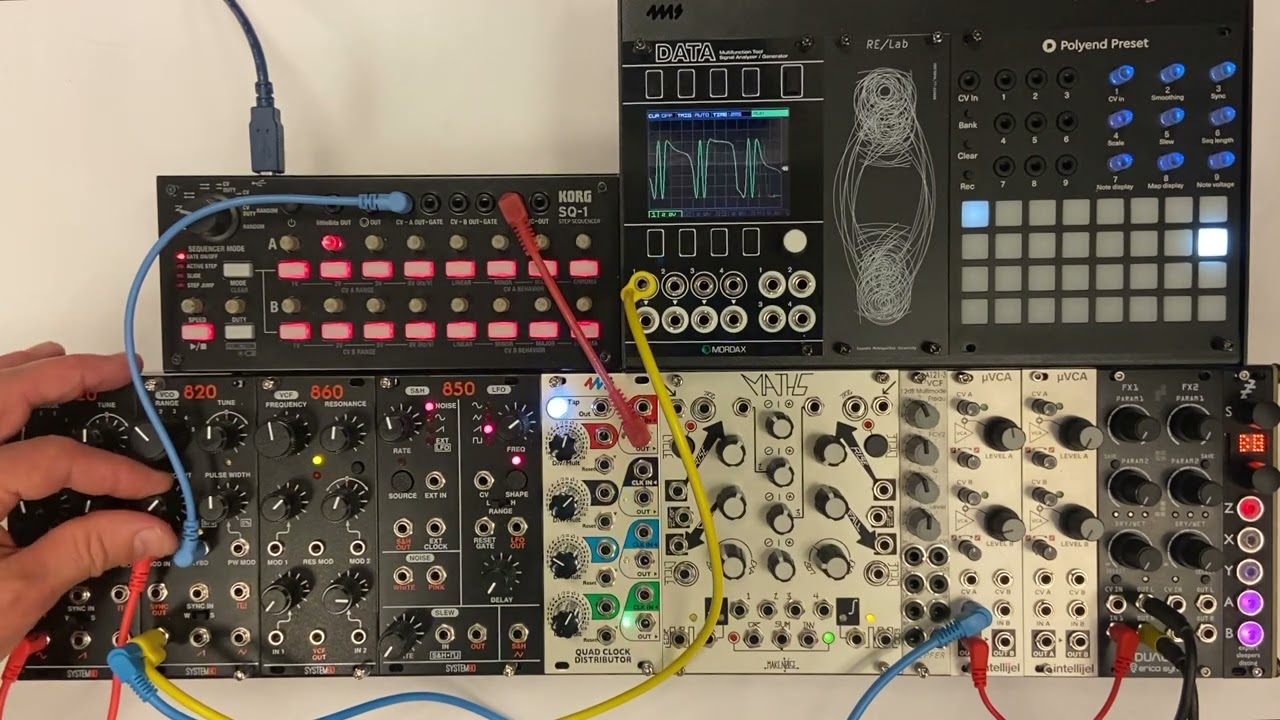 System80 VCO, VCF, LFO, Sample/Hold, Frequency Modulation Basics