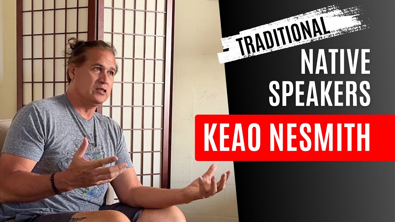 Talking Hawaiian Language with Dr. Keao NeSmith, PhD