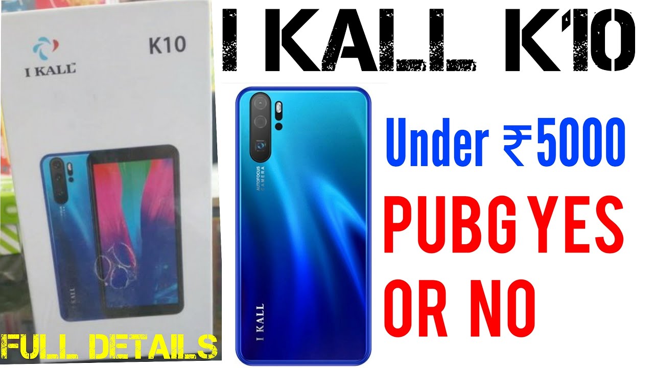 i kall k10 pubg test / free fire test review & unboxing by AVKTECH