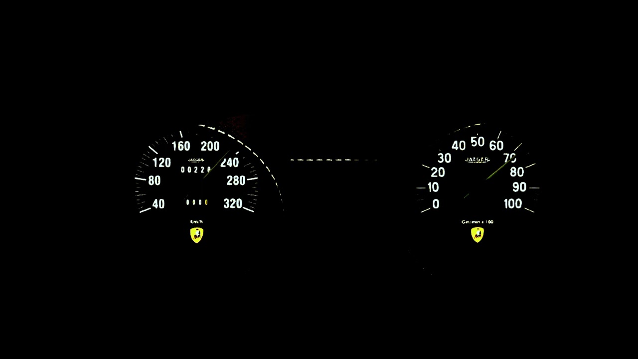 Lamborghini Miura P400 SV Acceleration Top speed