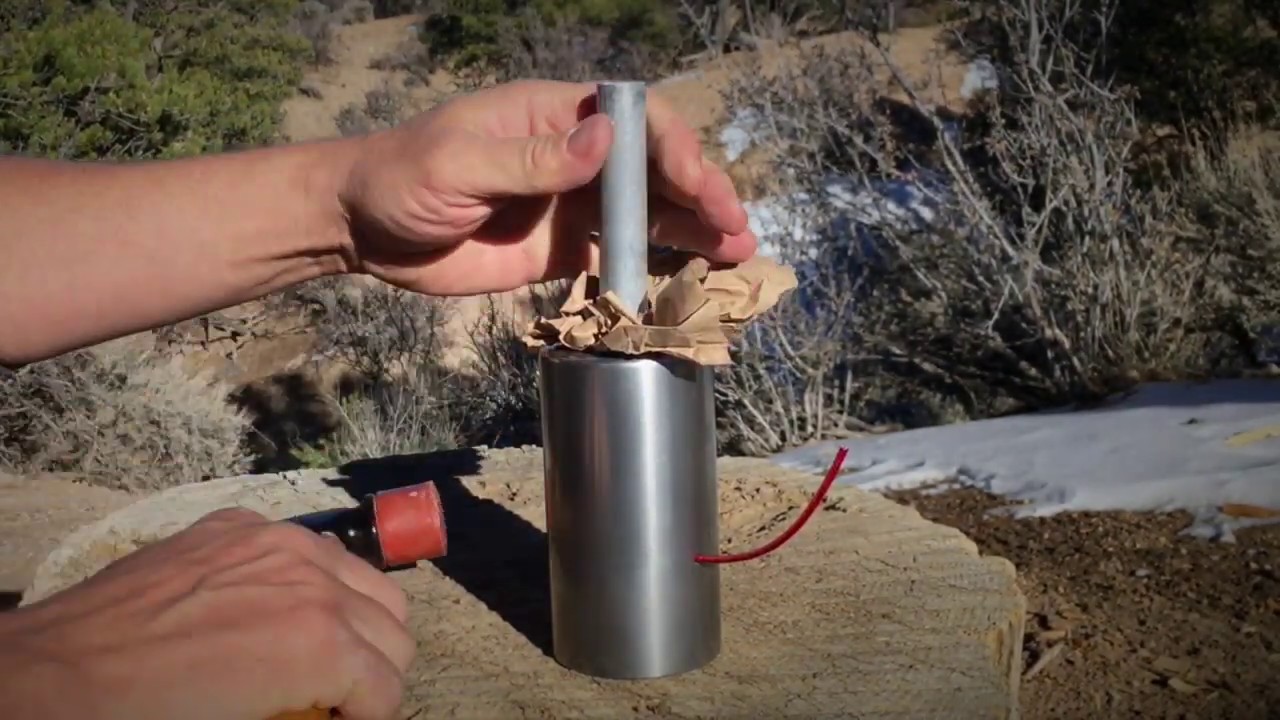 LOADING A BLACKBOX INDUSTRIES M1000S SIGNAL CANNON