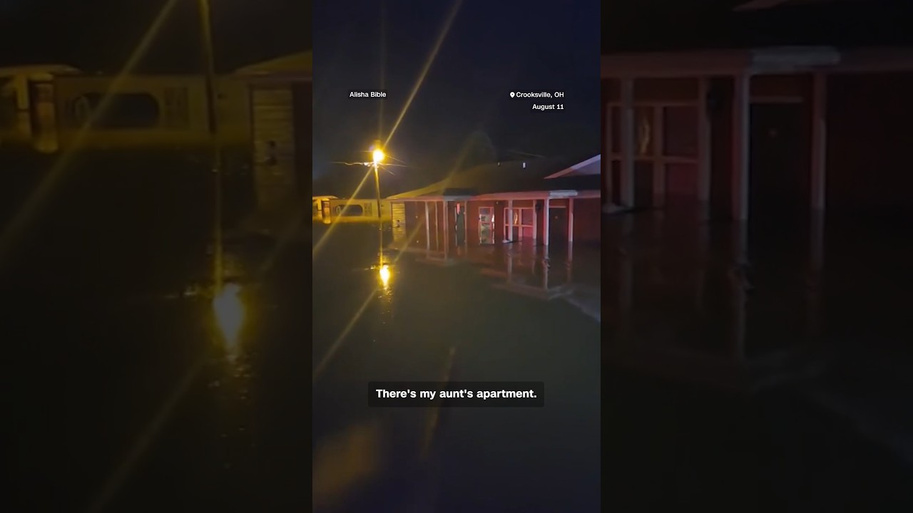 Ohio town flooded