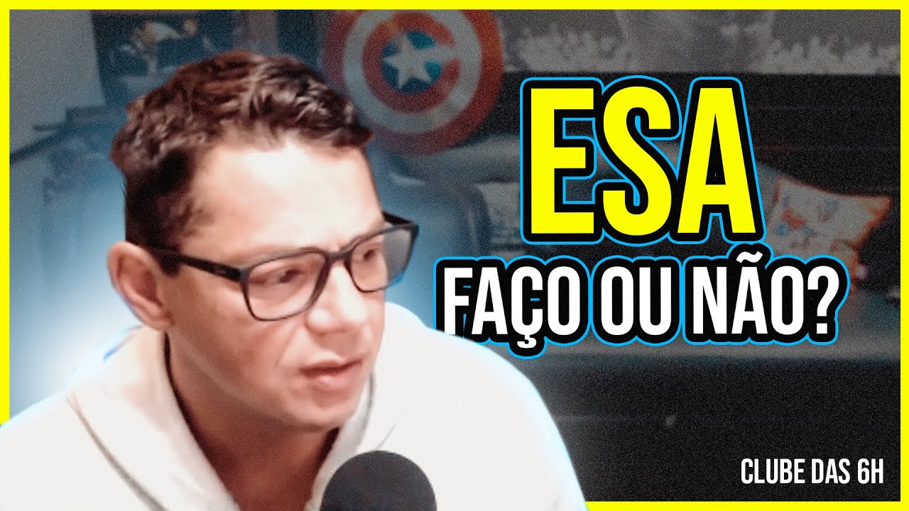 Concurso ESA - Ser&aacute; que isso &eacute; para mim? - Evandro Guedes - AlfaCon