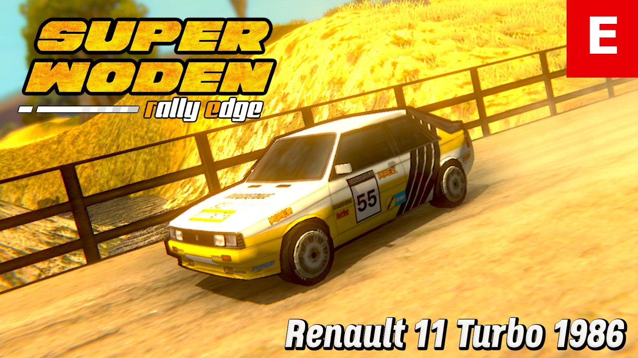 Super Woden Rally Edge – Renault 11 Turbo 1986 – Class E – 188 HP