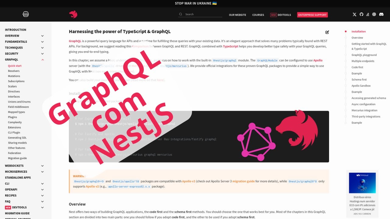 GraphQL com NestJS (Prisma, Query, Mutation, ResolveField)