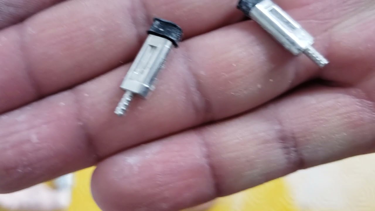Colocacion de pin doble en modelo de yeso para dado de trabajo