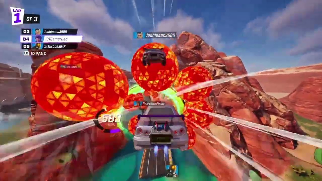 Just another day of Rocket Racing!