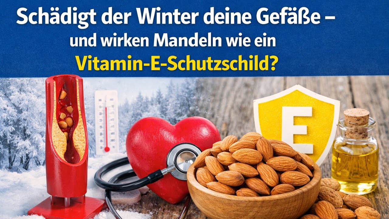 Kalte Tage, mehr Druck: Helfen Mandeln deinen Arterien gelassen zu bleiben?