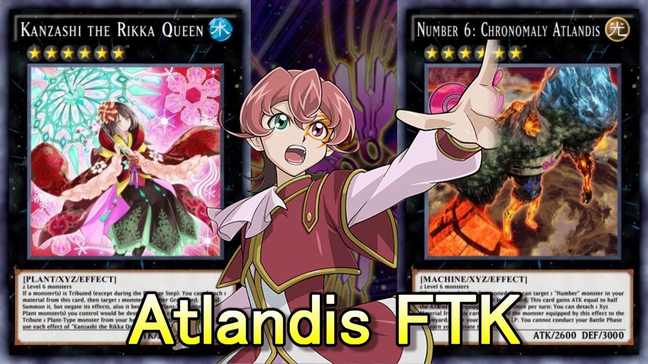 [Yu-Gi-Oh! Duel Links] Number 6: Chronomaly Atlandis FTK (Plant)