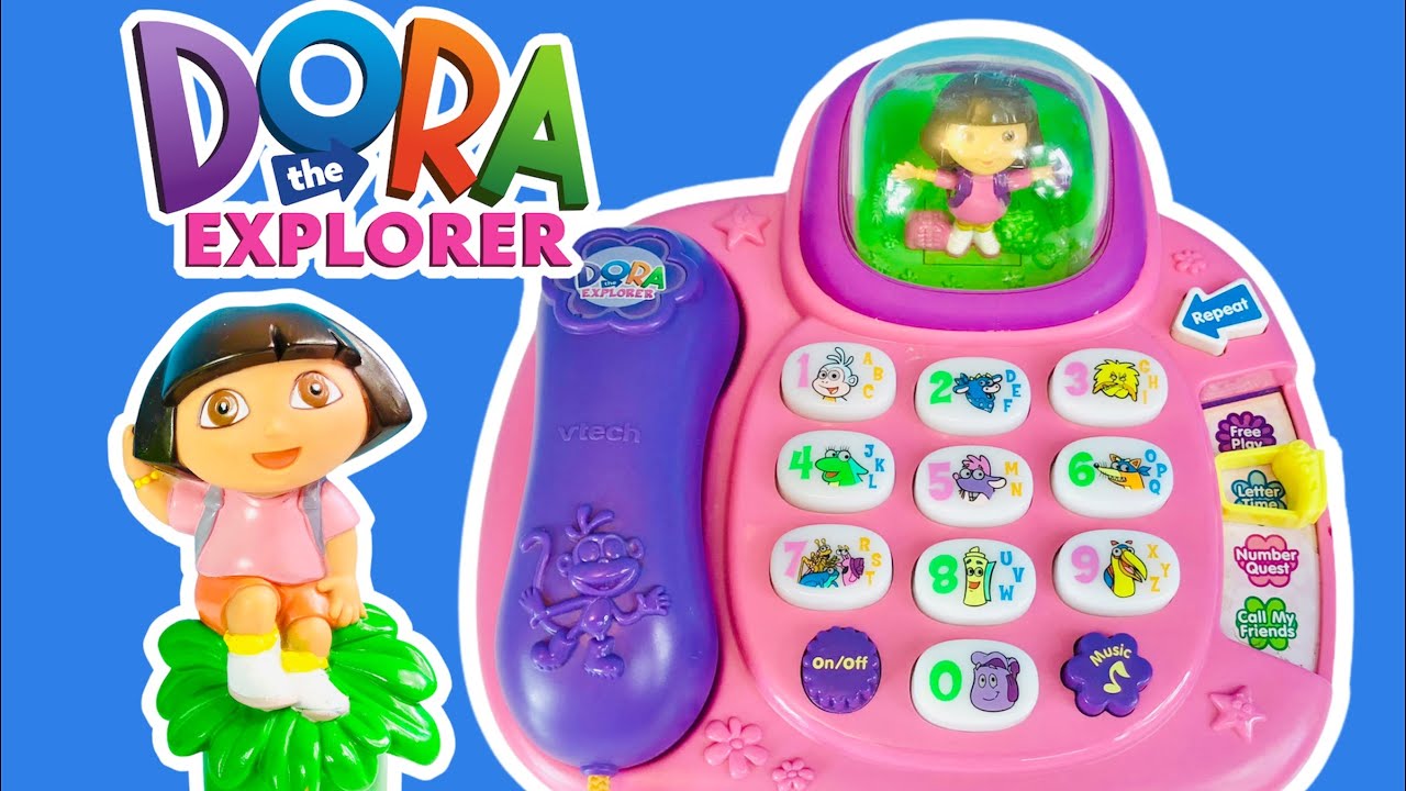 Dora The Explorer VTECH Talking Phone Moving Figure Toy