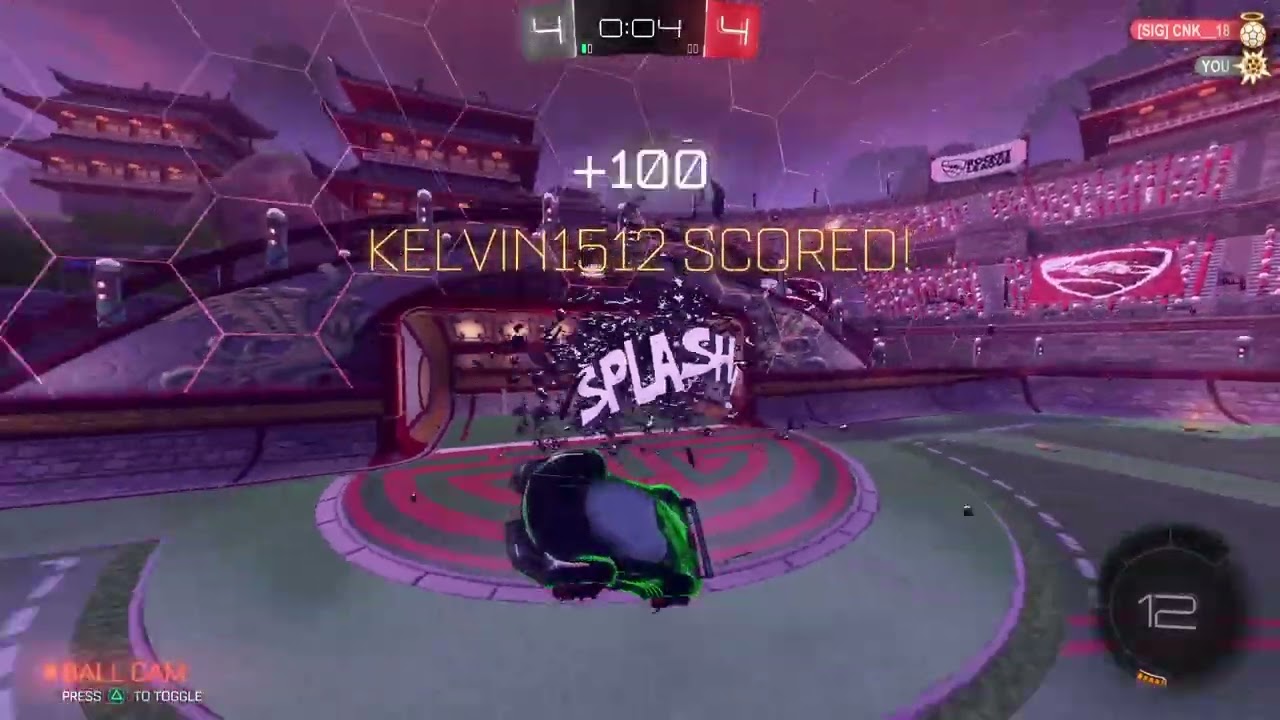 Buzzer beaters in Rocket league tournament