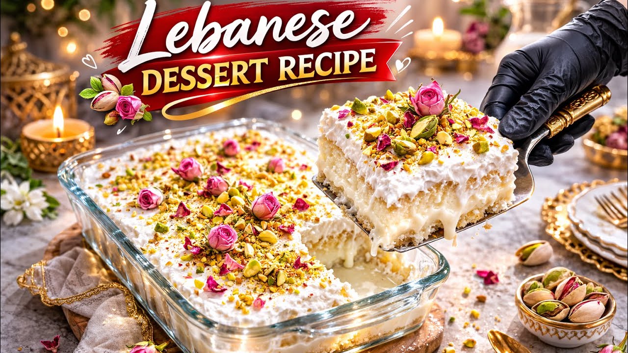 ليالي لبنان | Delicious Lebanese Sweets Recipe | Easy & Traditional Dessert