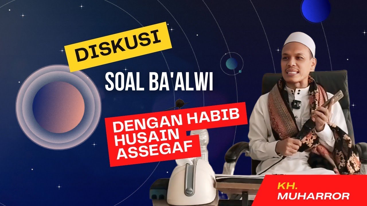 Habib Husain bin Ali Asseqaf kalah argumentasi lalu marah marah kemudian kabur,,...