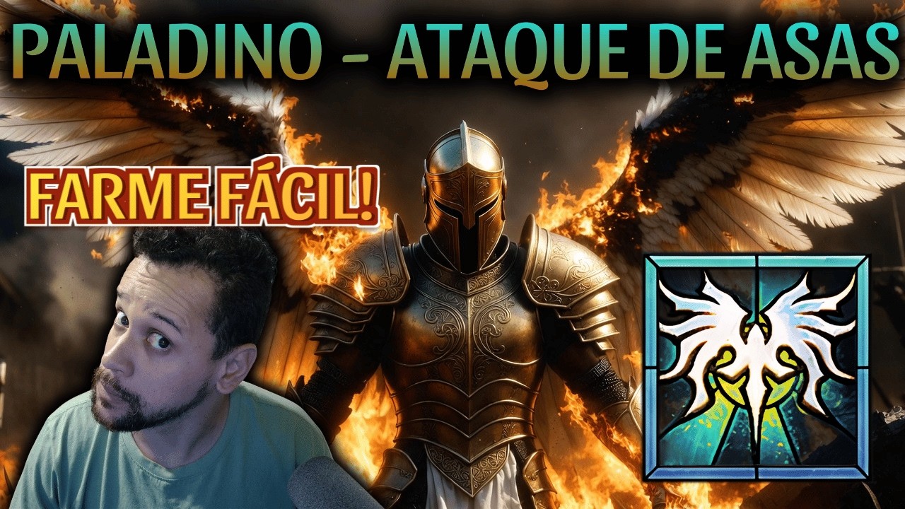 DIABLO 4 - PALADINO - ATAQUE DE ASAS O OFF META VEM COMO!!!! ( TEMPORADA 12 )