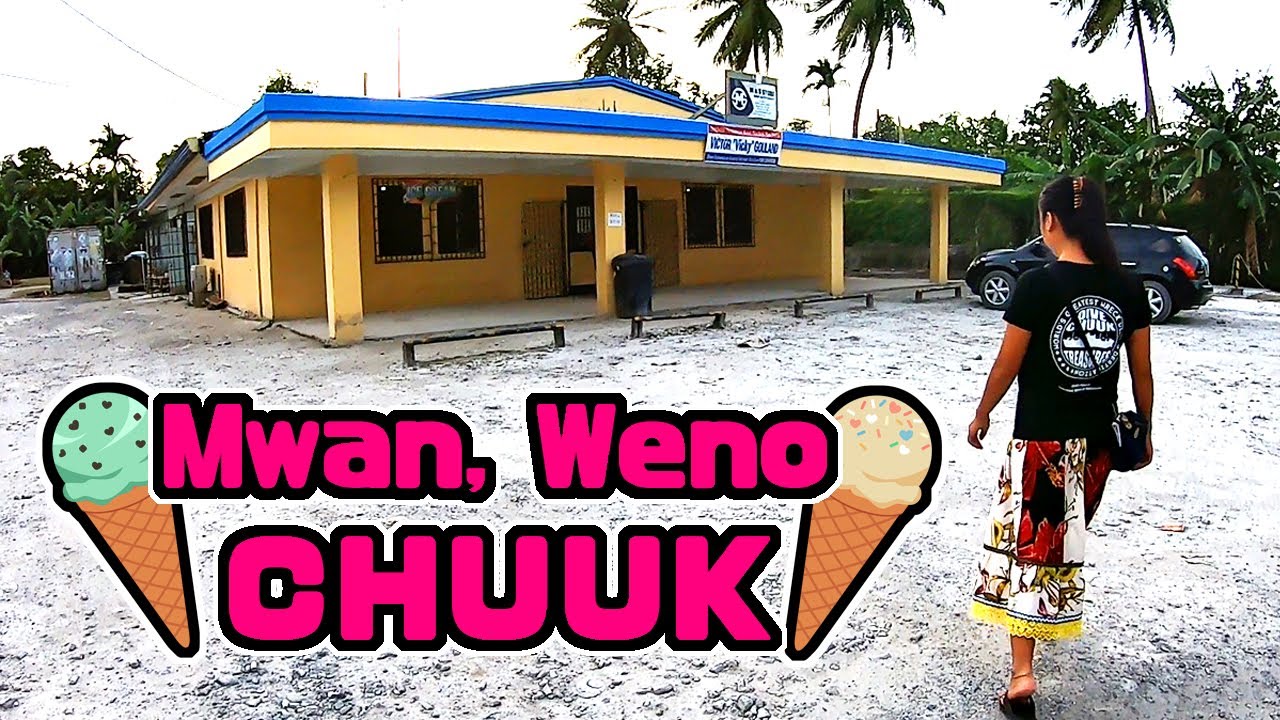 Go to M & S store to buy ice cream!! 南の島でアイスクリーム買いに行ってみた【Chuuk Micronesia ミクロネシア連邦チューク州】