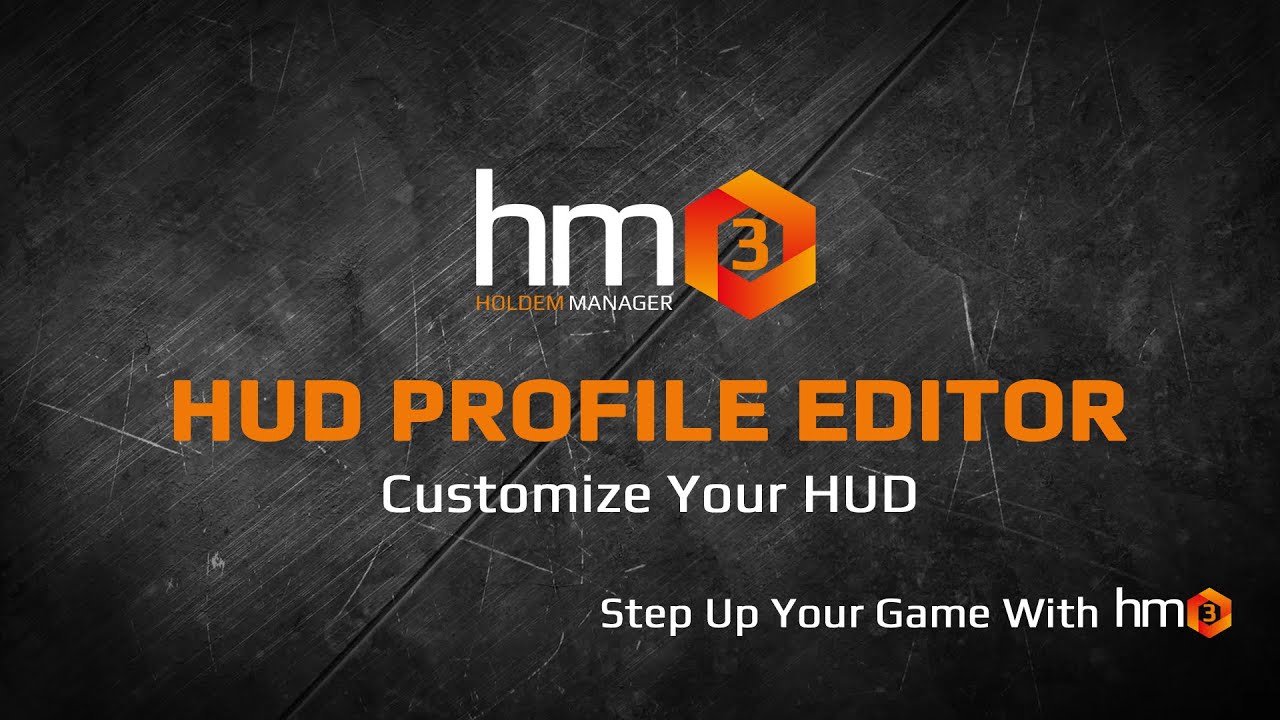 Редактор профиля HUD &mdash; настройте свой HUD