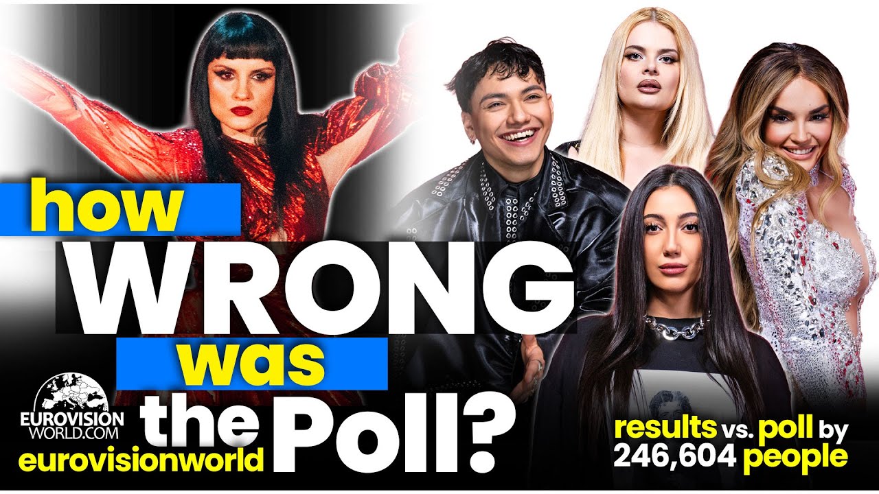 How Wrong was the Eurovision World Poll? - Final TOP 26 Compared to the Poll on Final Day