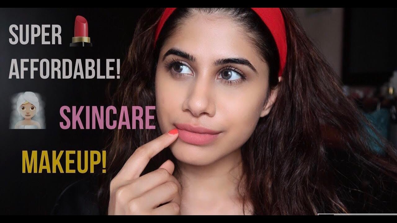 AFFORDABLE Skincare & Makeup Routine in minutes! | Malvika Sitlani