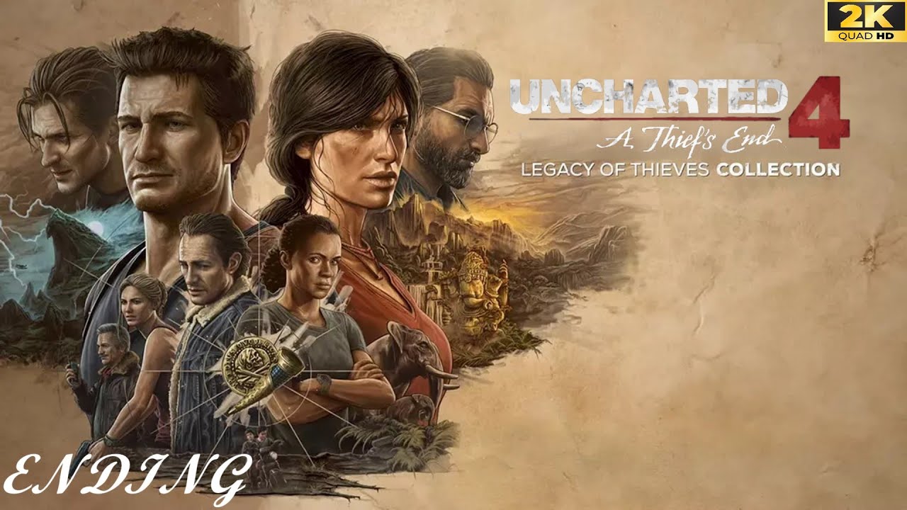 Uncharted 4: A Thief's End｜Walkthrough Part 18｜Chapter 22 All Treasures | 2K RTX