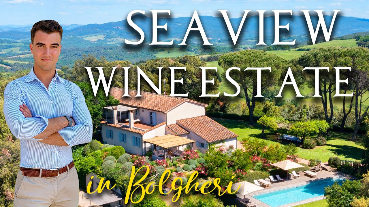 BOLGHERI EQUESTRIAN SEA VIEW ESTATE WITH VINEYARDS | ROMOLINI