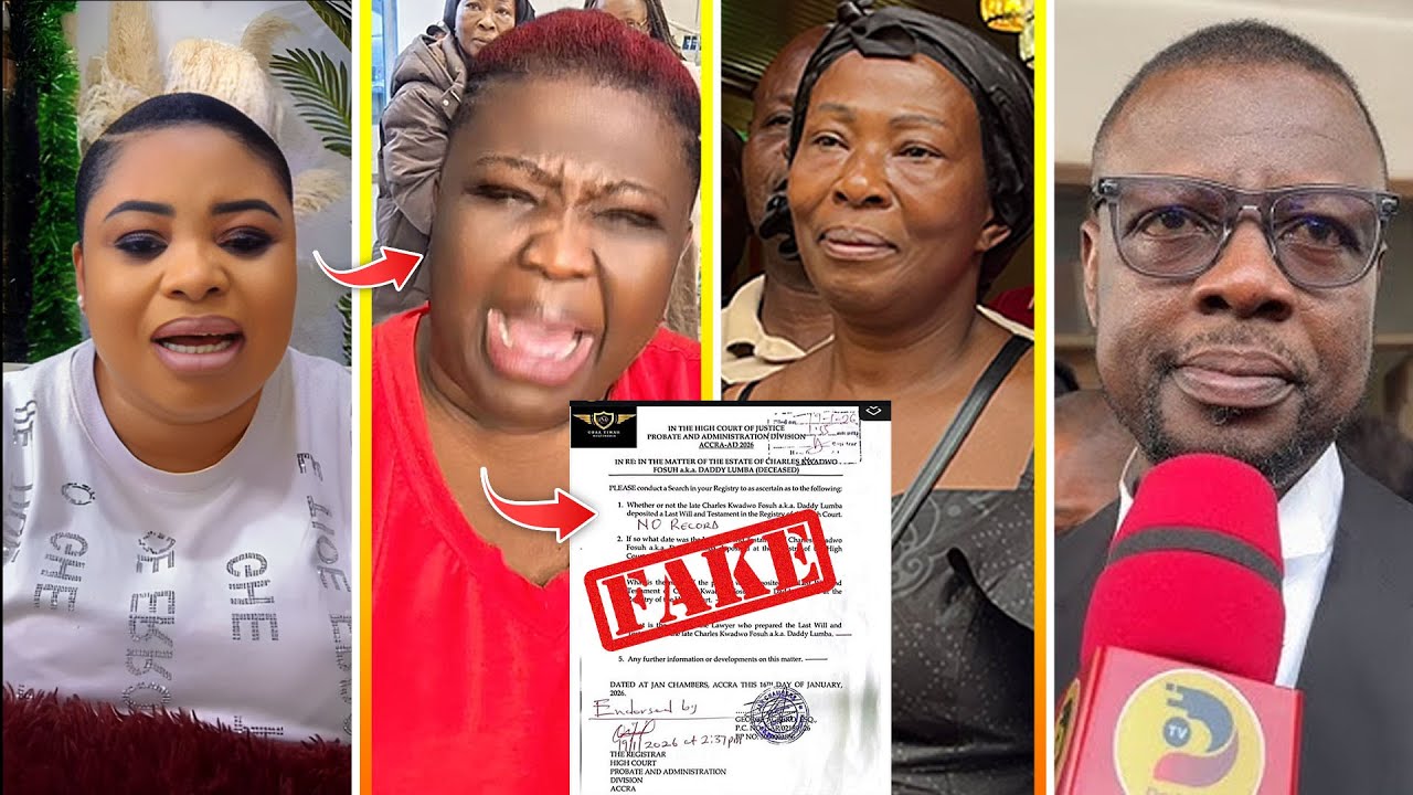 The Letter is Fake! Lumba Did a will; ObaaTiwaa & Team Akosua Serwaa Forged it, Team Odo Bronii